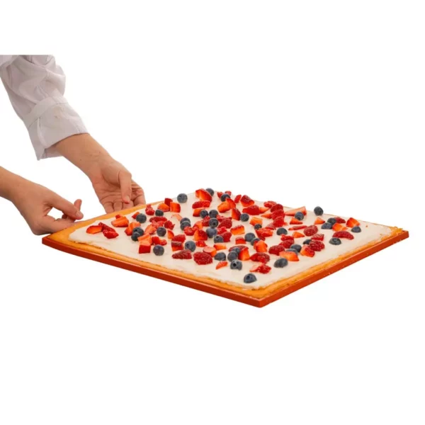 Silikomart - Roulade 06, Silikonemåtte 325 × 325 × H 20 mm,