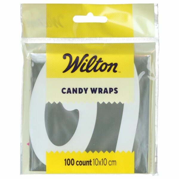 Wilton - Candy Wraps,  Slikpapir 10 x 10 cm 100 stk