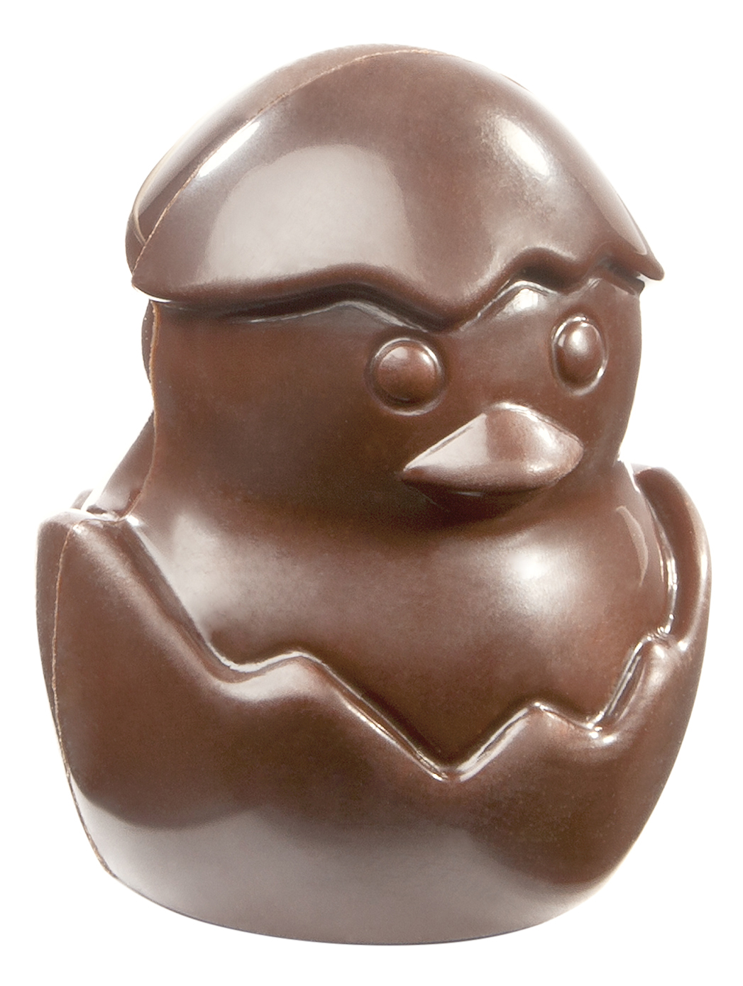 Billede af Professionel chokoladeform i polycarbonat - Chick in Egg CW1786