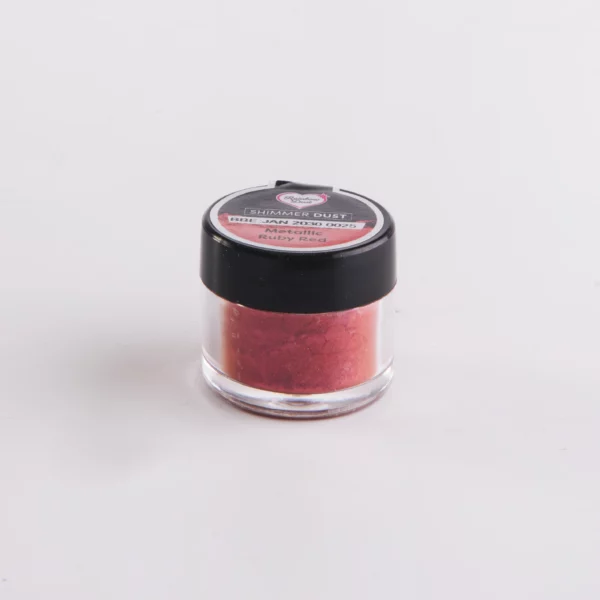Rainbow Dust - Metallic Raspberry Velvet, Shimmer Dust