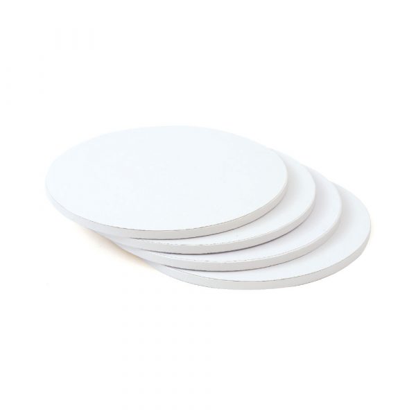 Decora - Kagefad Rund Hvid, dia 80 cm