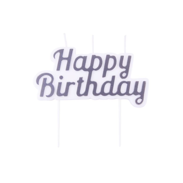 PME Happy Birthday Fødselsdagslys