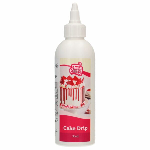 FunCakes - Cake Drip, Red 180g