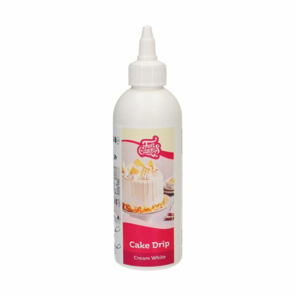 FunCakes - Cake Drip, Cream White 180g