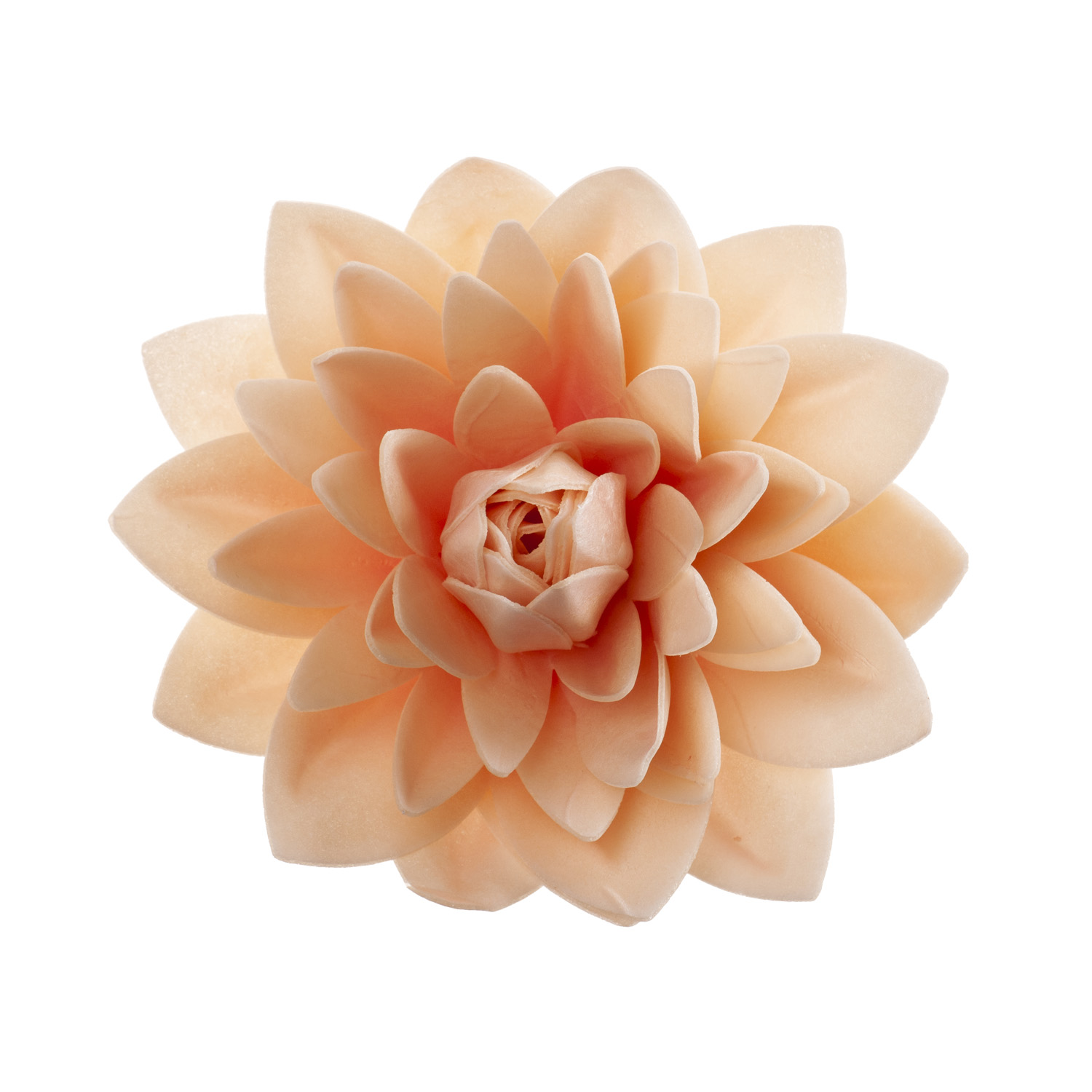 Billede af Dekora - Kæmpe Pastel Dahlia Blomst Vaffelpapir, 12,5cm