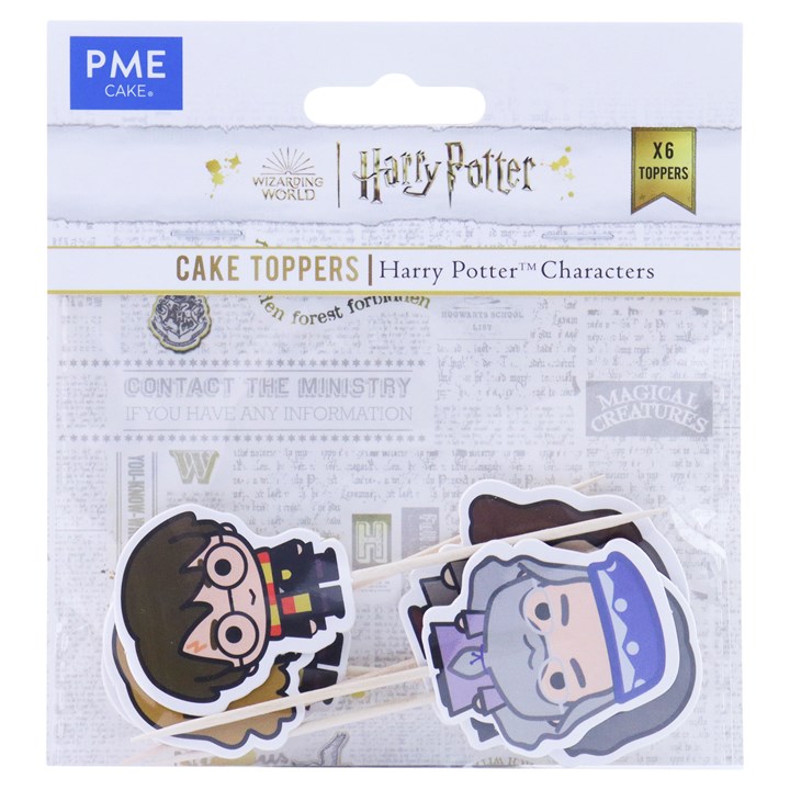 Billede af PME - Harry Potter "De Gode" Toppers, 6 stk