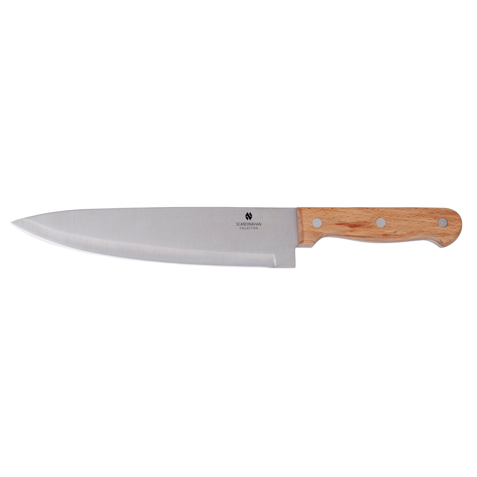SC - Kokkekniv med træhåndtag
