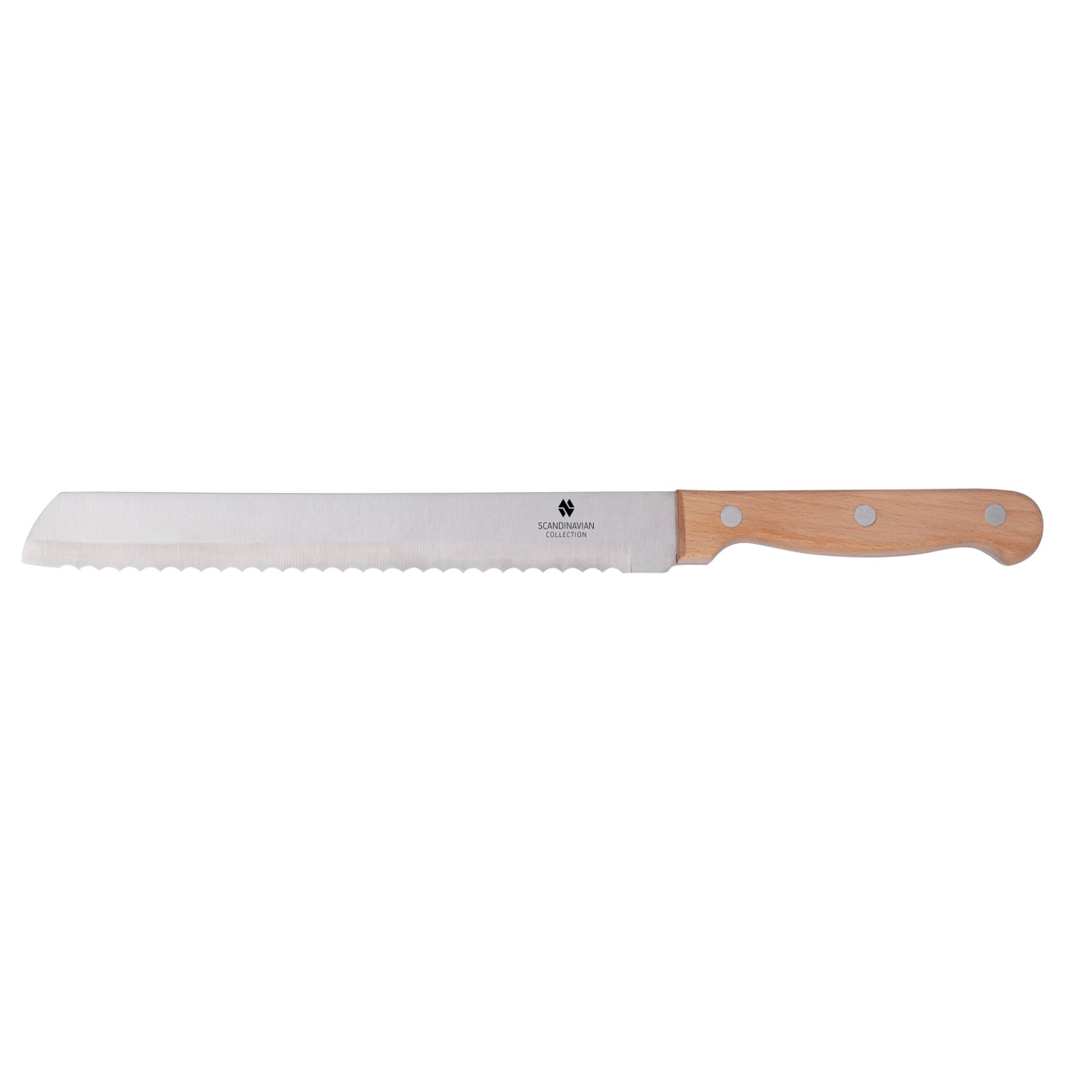 SC - Brødkniv med træhåndtag