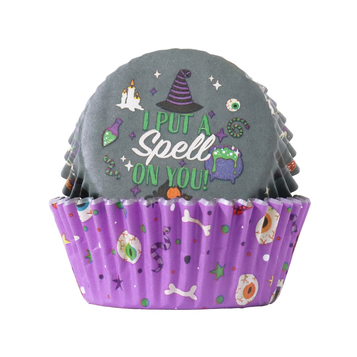 PME - Wicked Witch Muffinsforme Metalfolie, 60 stk.