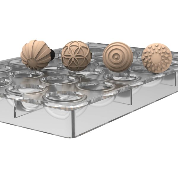 Choco Stamp + Chokoladeform - Komplet Sæt , Silikomart