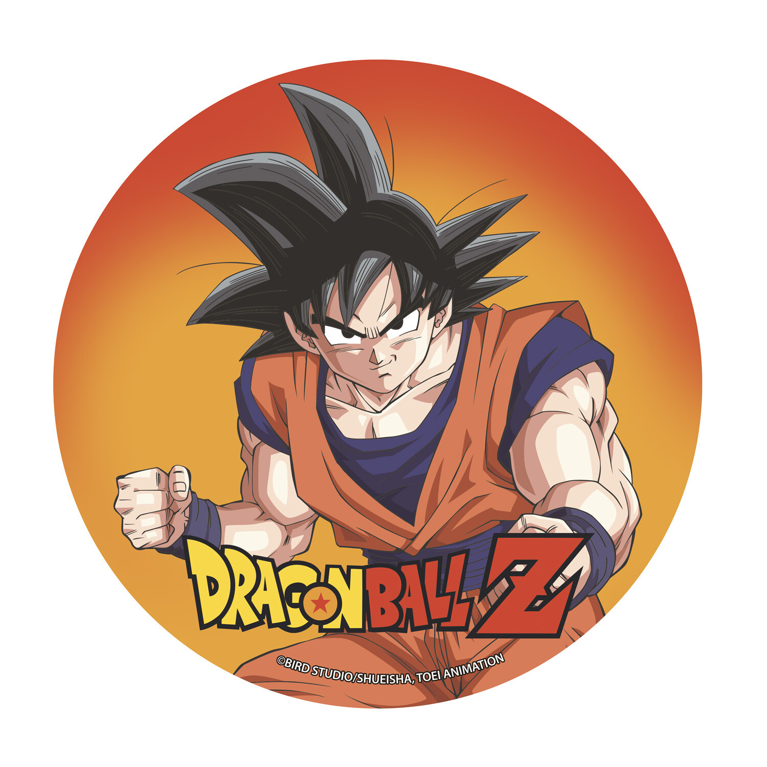 Dekora - Son Gokū Dragon Ball Z, Kage Print Ø20 cm