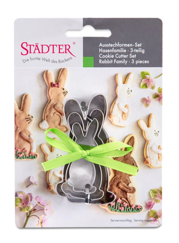 Städter - Harefamilie Udstikkersæt, 3 dele