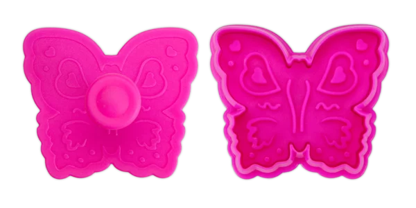 Städter - Sommerfugl, Udstikker med præger