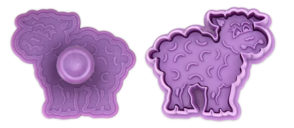 Städter - Får, Udstikker med præger