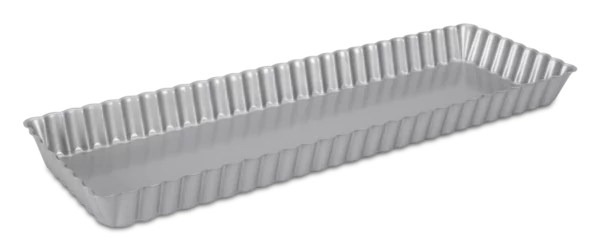 Städter - Retangulær Tærteform med Løs Bund, 35,5 x 11,5 cm
