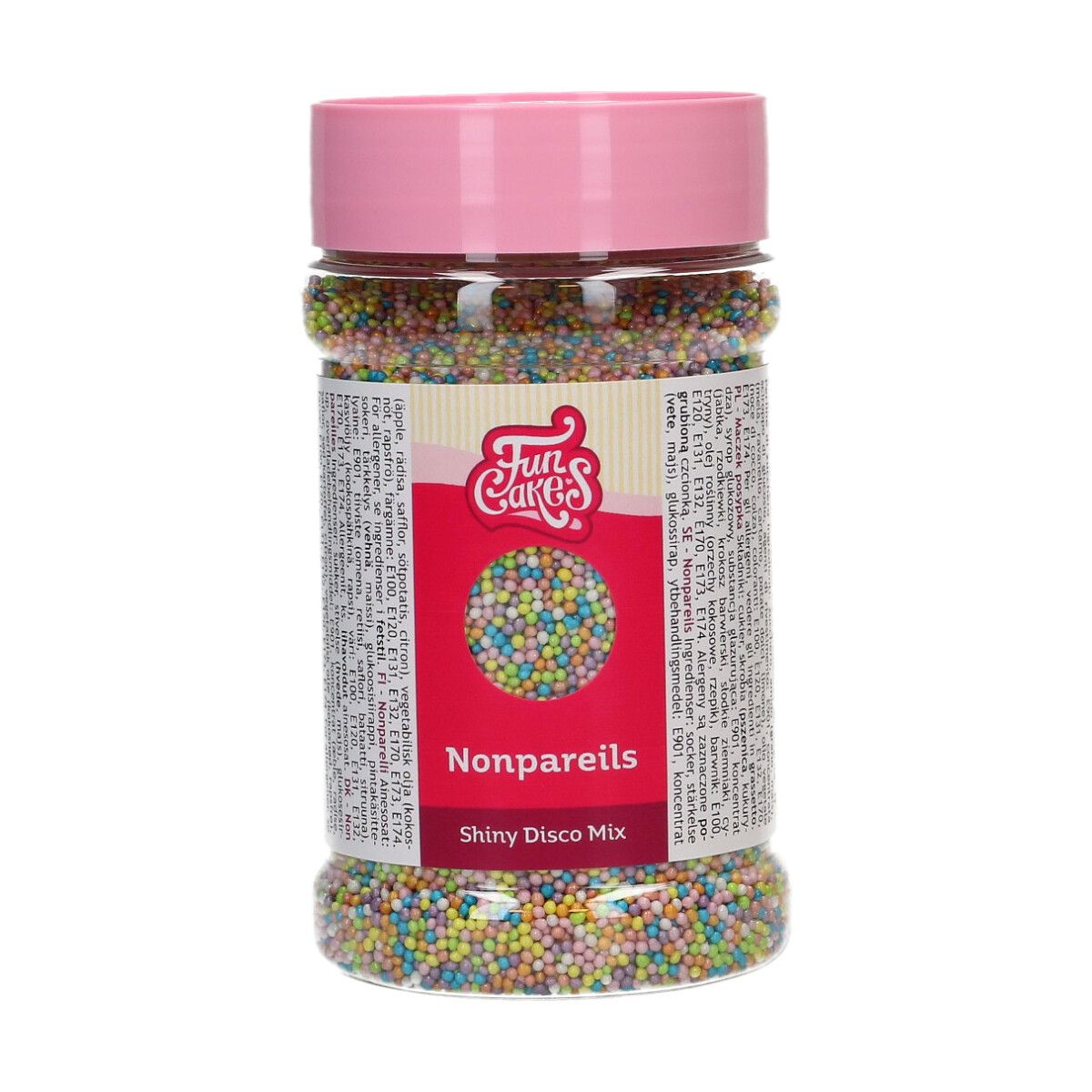 FunCakes - Krymmel Sprinkle Medley, Shiny Disco Mix 250g