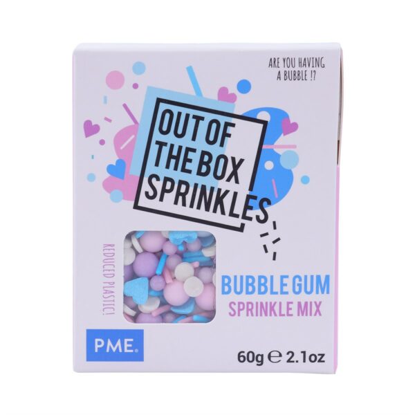 PME - Out The Box Sprinkle Mix, Bubble Gum 60g,