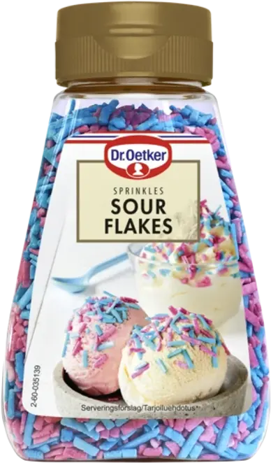 Krymmel Sour Flakes – 120g, Dr. Oetker