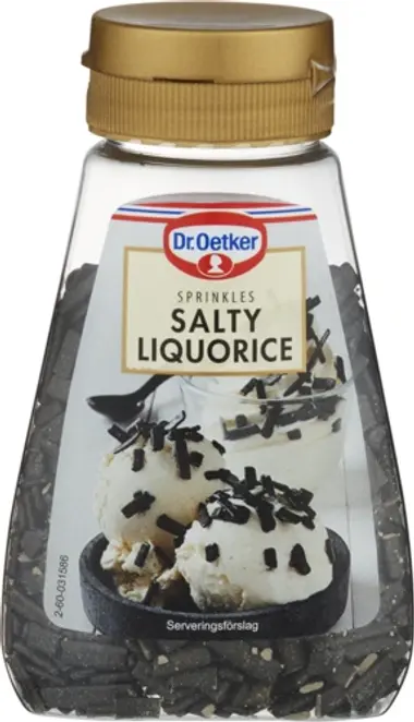 Dr. Oetker - Krymmel Salty Liquorice, 90g,