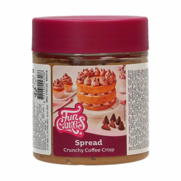 FunCakes - Crunchy Coffee Crisp, Spread 250g
