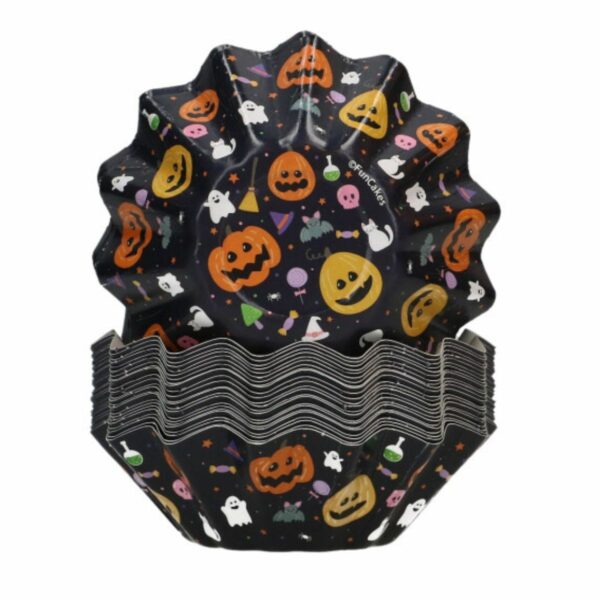 FunCakes - Bloom Baking Cups Halloween, Muffinsforme 48 stk