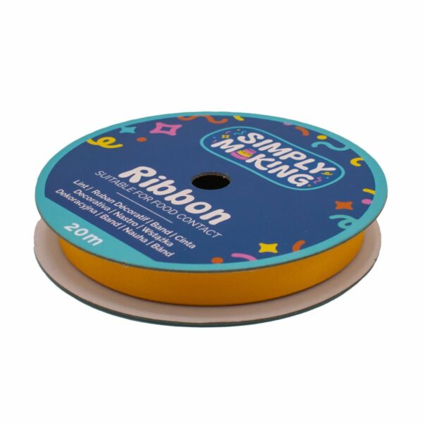 Simply Making - Cake Ribbon, Gold 12 mm x 20 m