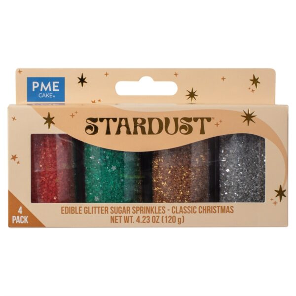 PME - Stardust, Classic Christmas Sæt 120 g