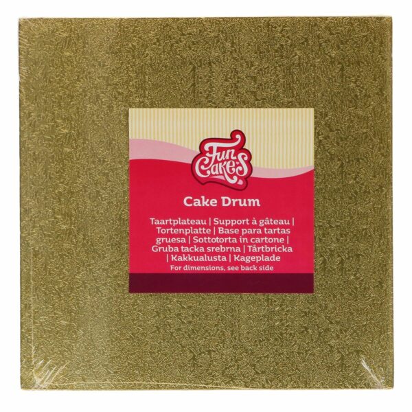 FunCakes - Kagefad Firkantet, 20 x 20 cm