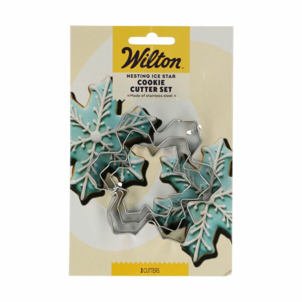 Wilton - Udstikkersæt, Iskrystal 3 stk