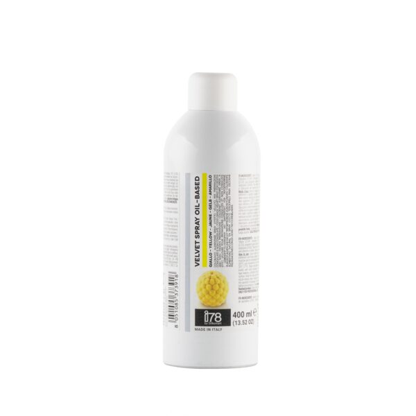 Silikomart Professional - Velvetspray Oil-Based, Yellow 400ml,