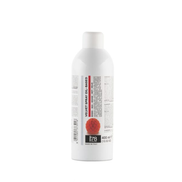 Silikomart Professional - Velvetspray Oil-Based, Red 400ml