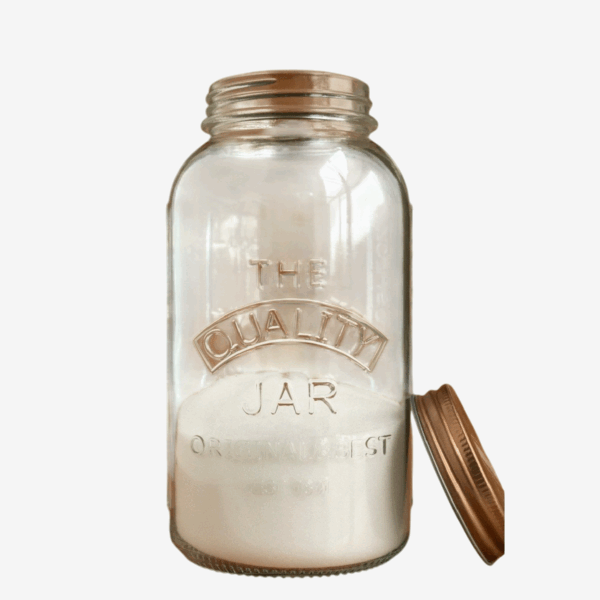 BrandnewCake - Surdejsglas med Låg, 1000 ml