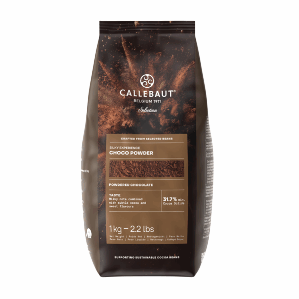 Callebaut - Silky Choco Powder 100% Kakaopulver, 1kg