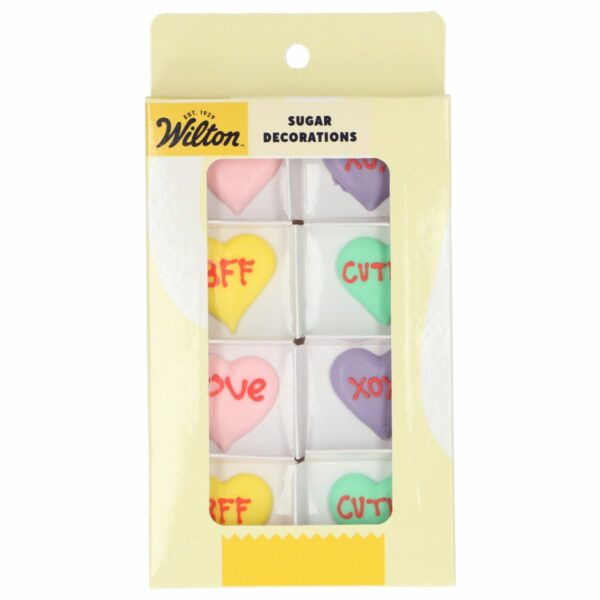 Wilton - Sukkerdekoration, Love Notes 8 stk