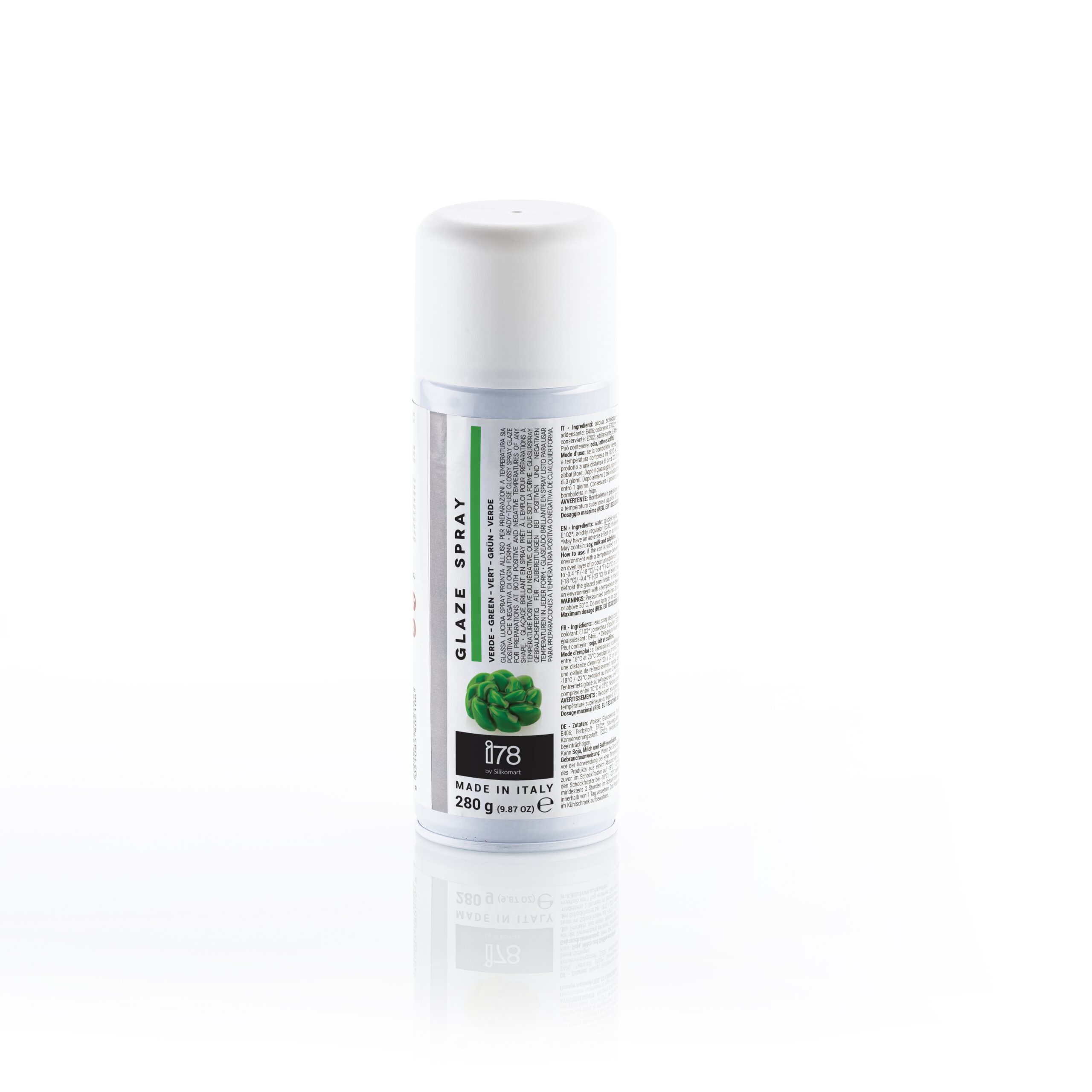 Silikomart - Glaze Spray, Green 280g
