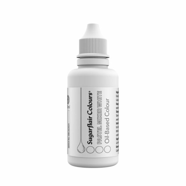 Sugarflair - Drypbar farve White/Mixer, 30ml