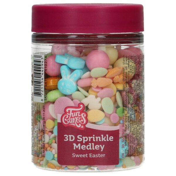FunCakes - Sweet Easter, 3D Sprinkle Medley 70g