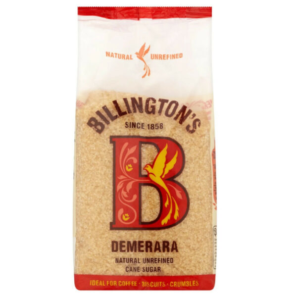 Billington's - Demerara Sukker, 500g