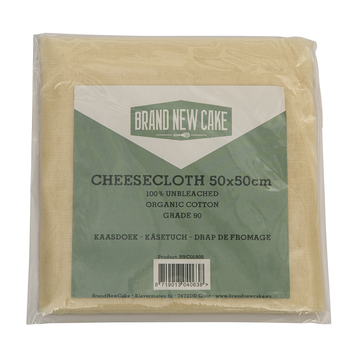 BrandNewCake - Osteklæde, 50 x 50 cm