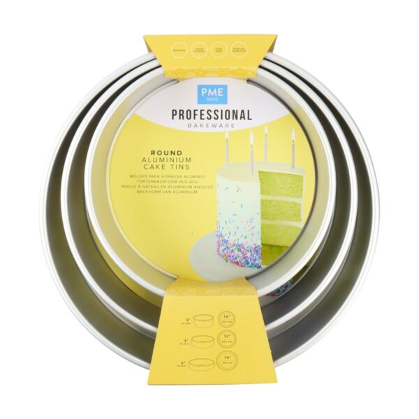 PME - Bageform Sæt 3 stk., højde 7,5 cm