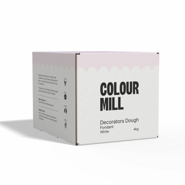 Colour Mill - Fondant Hvid, 4 kg