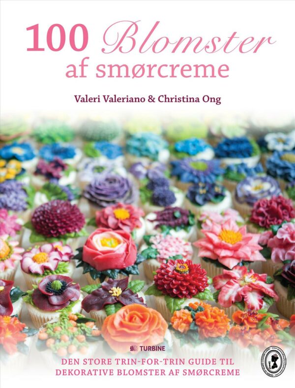 Bog, 100 Blomster af Smørcreme