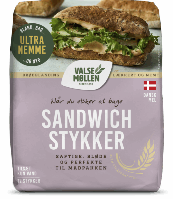 Valsemøllen - Sandwichstykker, 900g