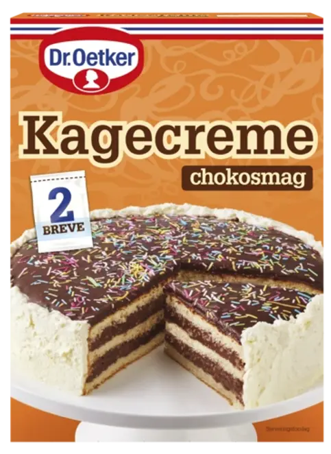 Dr. Oetker - Kagecreme Chokosmag, 2 x 85g