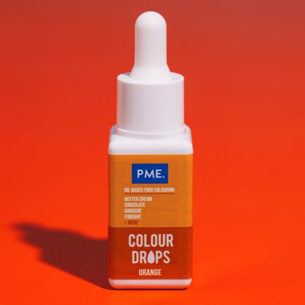 PME - Colour Drops, Orange Oliebaseret 20ml