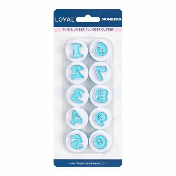 LOYAL - Udstikker med Plunger, Tal 0-9