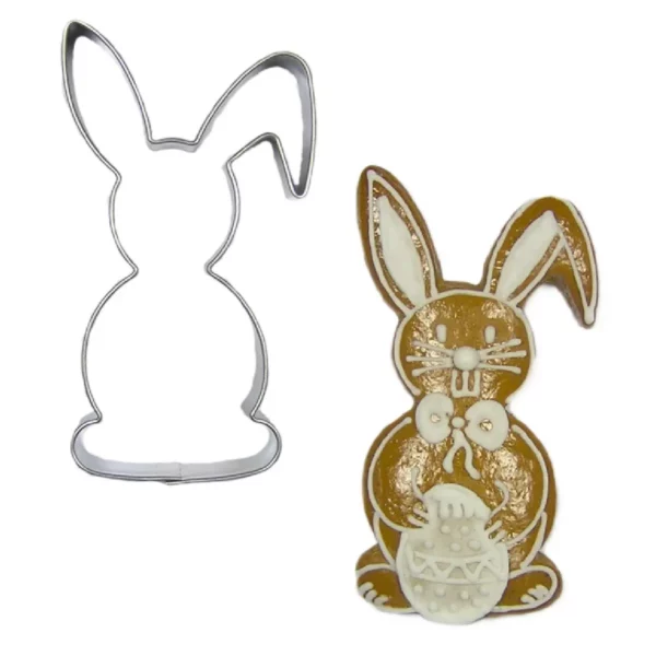 BrandNewCake - Kanin med Hænge ører Udstikker, 7,5cm