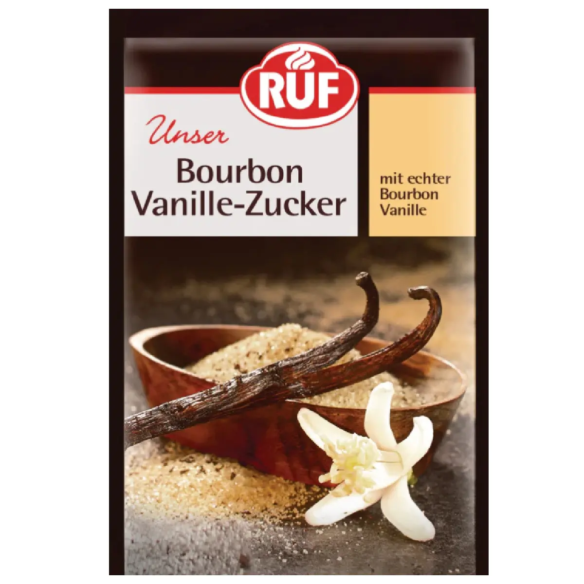 RUF - Bourbon Vanilje Sukker, 24g