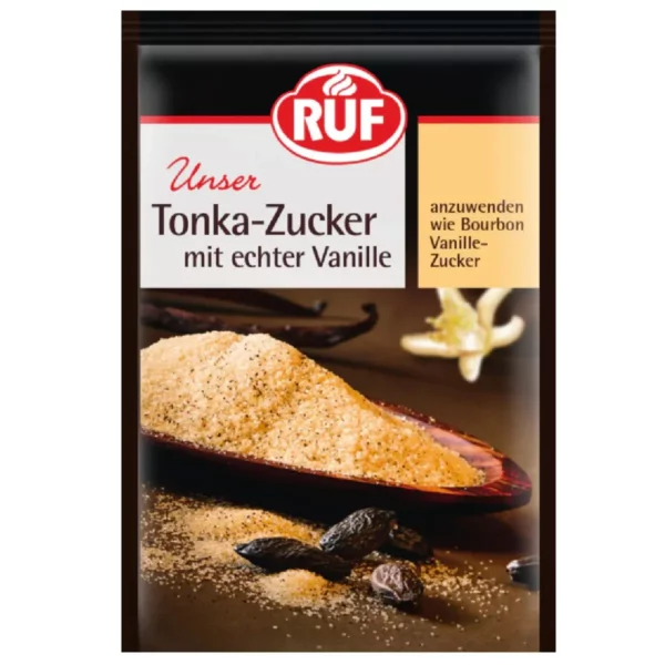 RUF - Tonkasukker med ægte vanilje, 24g