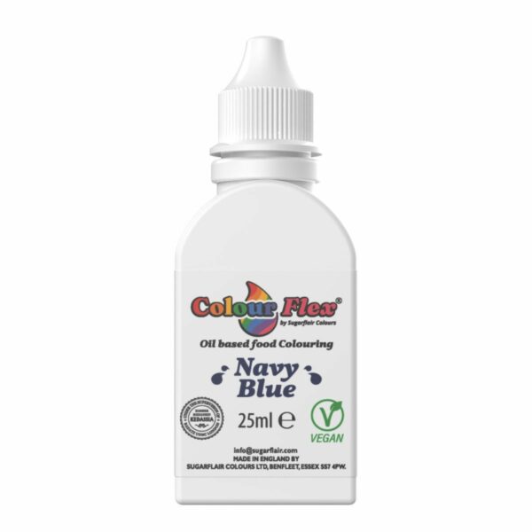 Sugarflair - Colourflex Oil, Navy, 25ml